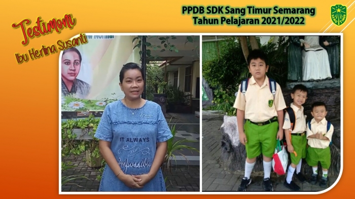 Testimoni Wali Murid Tentang SDK Sang Timur Semarang