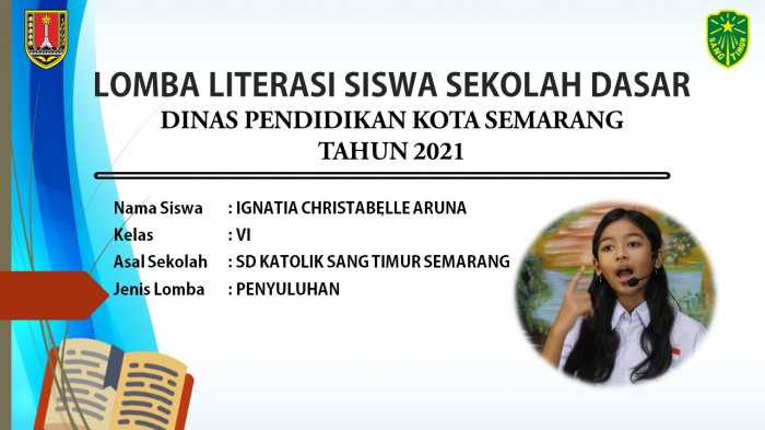 LOMBA LITERASI TINGKAT KOTA SEMARANG # CABANG PENYULUHAN COVID-19