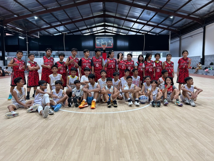 Latih Tanding Tim Basket SDK Sang Timur Vs SD Kebon Dalem Semarang