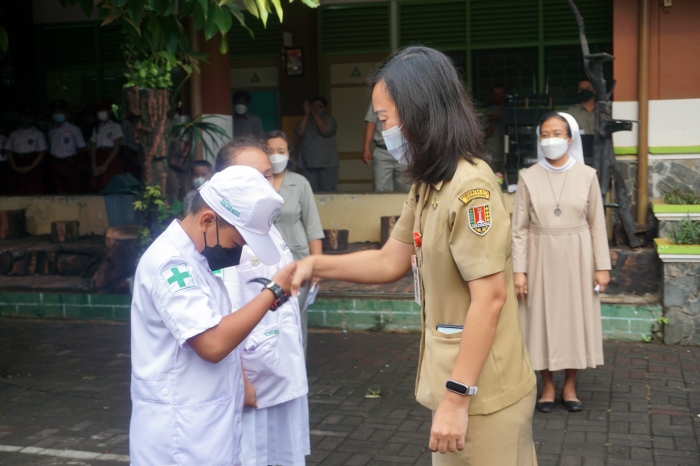 Pelantikan dan Pelepasan Dokter Kecil SD Katolik Sang Timur Semarang