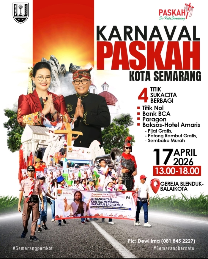 Semarak Karnaval Paskah Kota Semarang 2026